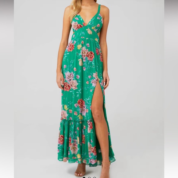 Yumi Kim Dresses & Skirts - YUMI KIM TRACY Wonderful World Green maxi dress size L